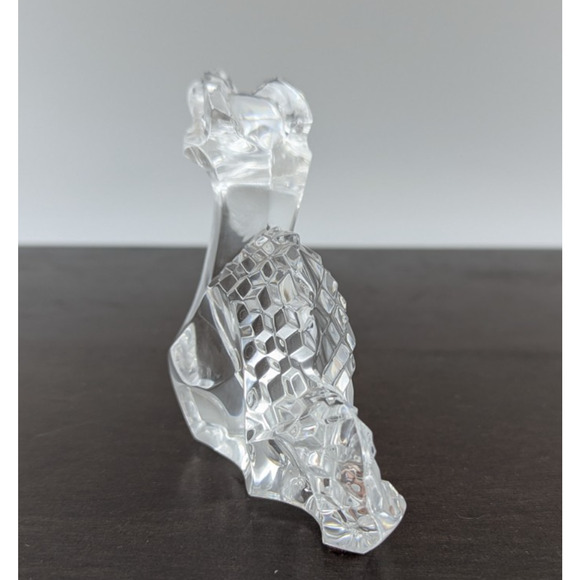 Baccarat France Crystal Dragon Sculpture Figurine Paperweight 4" H - Gift Idea - Picture 7 of 13